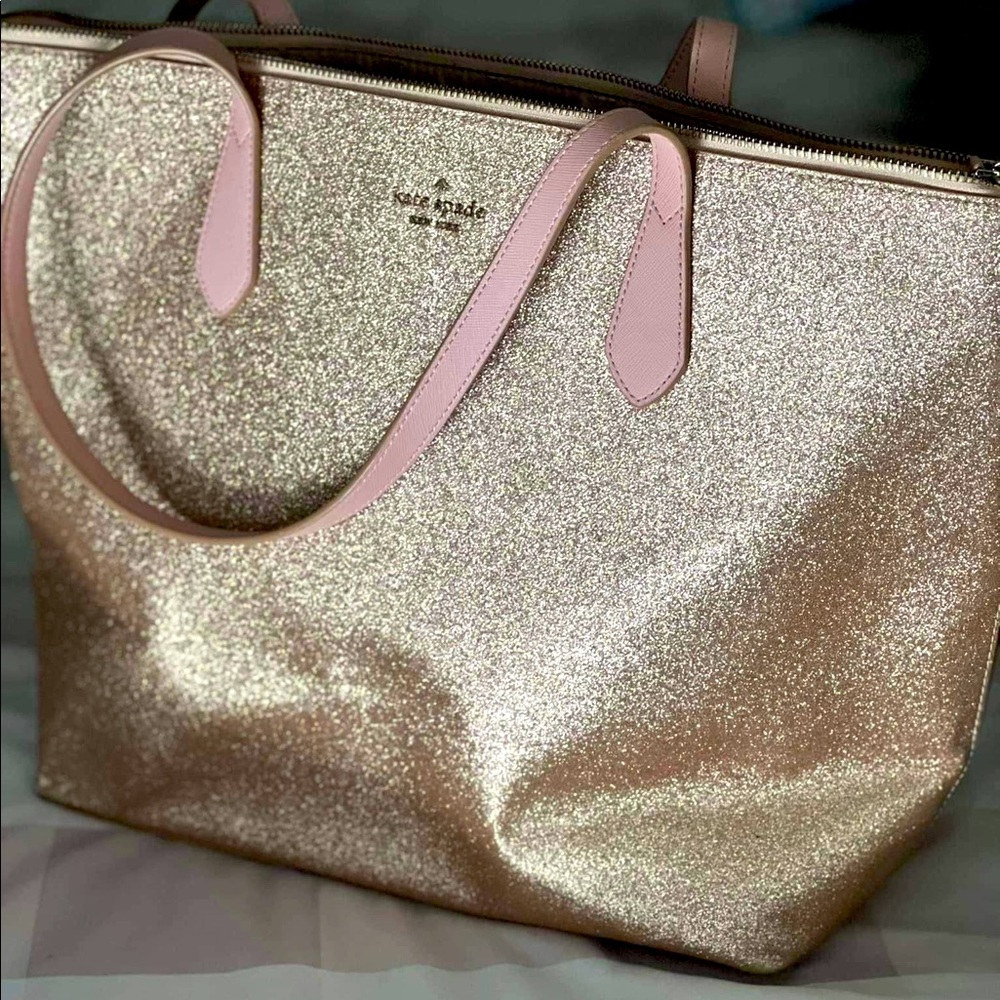Rose Gold Glitter Kate